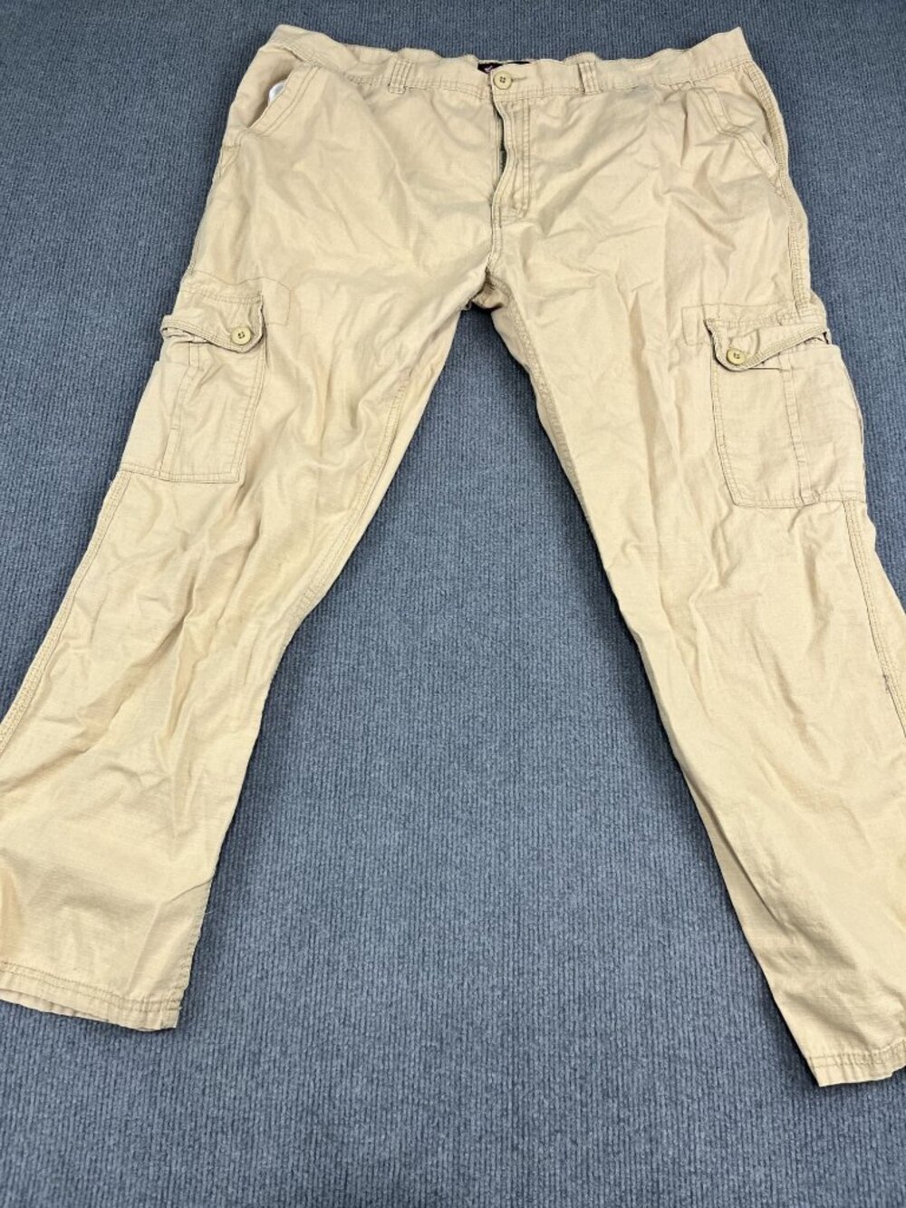 Southpole Mens Khaki Relaxed Fit Cargo Pants 44